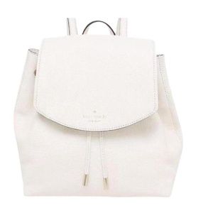 Kate spade white backpack